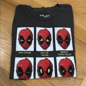 Marvel DeadPool Funny Graphic Tee